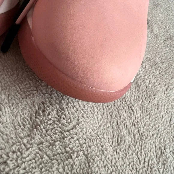 Clove Classic Nursing Clarino Vegan Leather Elastic Cushion Sneaker Shoe Pink Up - Picture 6 of 17